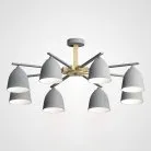 Потолочная Люстра Noa 8 Gray ImperiumLoft 183461-26