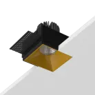 Встраиваемый светодиодный светильник Ledron RISE SQ H KIT1 LED 4K Gold