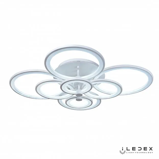 Потолочная люстра iLedex A001/8 WH Ring Потолочная люстра iLedex A001/8 WH Ring