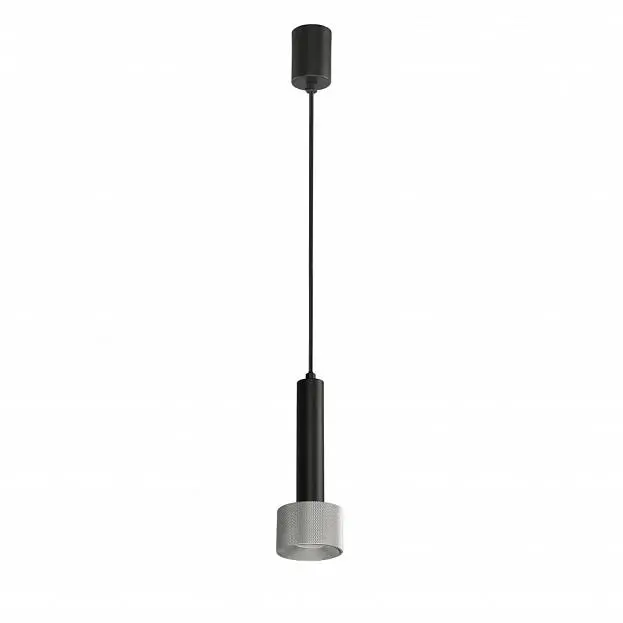 Светильник подвесной iLedex 2362-1 BK+SL Delta