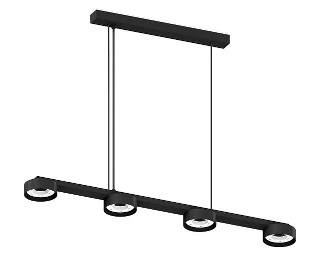 Корпус светильника подвесной Ambrella light C9152/4 SBK черный песок