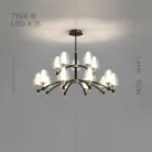 Люстра NANSY Тип B. 15 ламп Lampatron 5662-14670