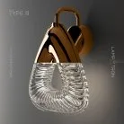 Бра VENZEL WALL Тип B. Цвет Бронза Lampatron 8123-22237