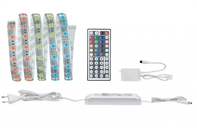 Лента светодиодная Paulmann 70674 FN MaxLED RGB Basiss 1,5m 18W Silber