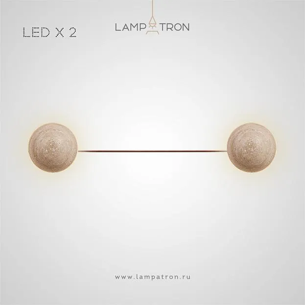 Бра POVL W LINE 2 лампы Lampatron povl-w-line-2 7095-19450 Бра POVL W LINE 2 лампы Lampatron povl-w-line-2 7095-19450