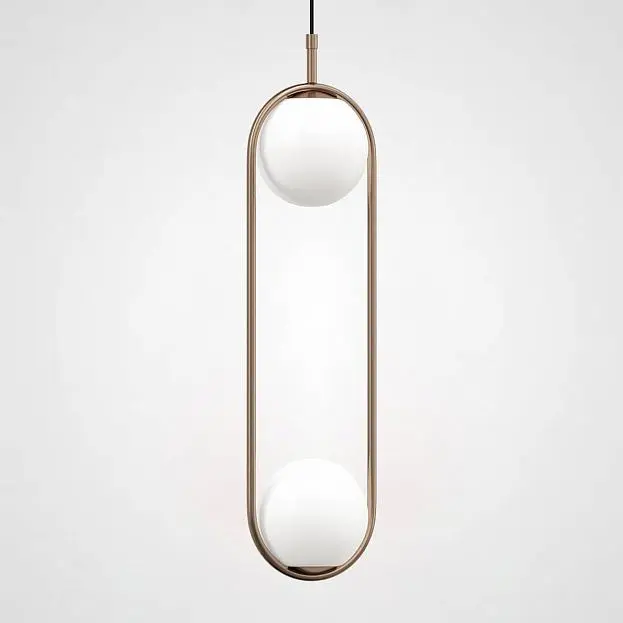 Подвесной Светильник Hoop Duo Бронза By Imperiumloft 181905-26 Подвесной Светильник Hoop Duo Бронза By Imperiumloft 181905-26