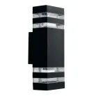 Светильник уличный настенный ACCIA 2xE27 BLACK IP54 Lightstar 330047