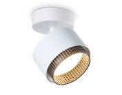 Настенно-потолочный поворотный спот Ambrella light TN71279 WH/BK