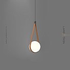 Подвесной светильник EMERICH Коричневый ремень Lampatron f-emerich-brown 8804-24783