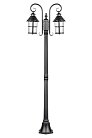Наземный фонарь Oasis Light 81508A/18 Bl CAIOR 1