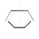 Подвесной светодиодный светильник 114Вт 4000K Donolux dl18516s032а114 Hex