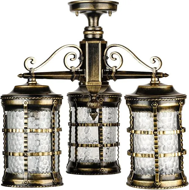 Потолочный светильник уличный Oasis Light 81270A/3 Gb BARSELONA Потолочный светильник уличный Oasis Light 81270A/3 Gb BARSELONA