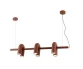 Подвес Канти терракотовый Led 36W Kink Light 08465-3A,06