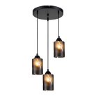 Подвесной светильник Escada 10179/3S E27*60W Black Escada 10179/3S