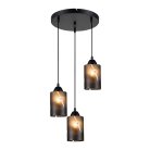 Подвесной светильник Escada 10179/3S E27*60W Black Escada 10179/3S