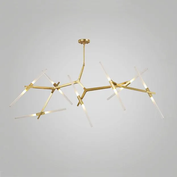 Подвесная люстра ANDES 14 Латунь ImperiumLoft 179746-26 ANDES01