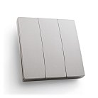 Выключатель беспроводной FERON 41721 TM83 230V, 500W, трехклавишный, серебро