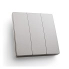 Выключатель беспроводной FERON 41721 TM83 230V, 500W, трехклавишный, серебро