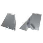 Заглушка Arlight 026737 ALM-Glass-10 с опорой левая глухая