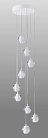 Светильник подвесной Crystal Lux GASPAR SP9 D300 WHITE 1870/309