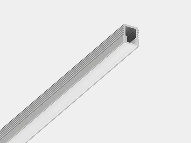 Алюминиевый профиль SF-0709, накладной П-образный 2м SWG