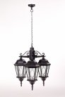 Уличный светильник подвесной Oasis Light 91470M/3 cover Bl овал ASTORIA 2M