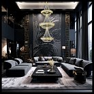 Подвесной светодиодный светильник Wertmark WE103.73.323 Daria