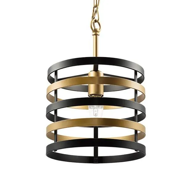 Подвесной светильник Gold Stripes Chandelier ImperiumLoft 156201-22 40.3013-3