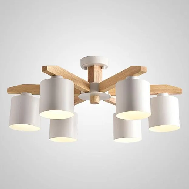 Потолочная люстра CRISS L6 White ImperiumLoft 205531-23 criss01