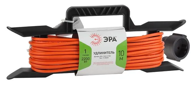 Розеточные блоки, удлинители ЭРА UFx-1-2x1.0-10m