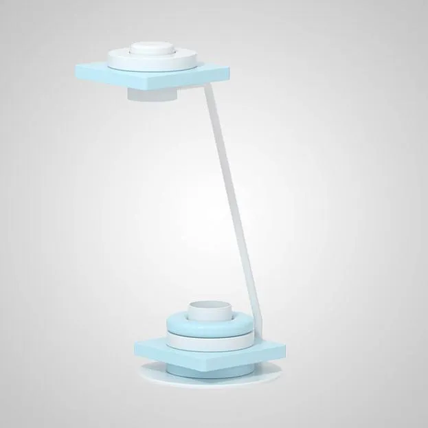 Настольная лампа KIRKE Blue Круг ImperiumLoft 212685-23 kirke01