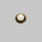 Встраиваемый светильник Maytoni DL058-7W4K-TRS-BS Round