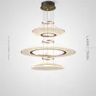 Кольцевые люстры и светильники ISTRAL Lampatron 7756-21800