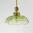 Подвесной светильник FLEUR C Цвет светло-зеленый. Lampatron 2075-3188
