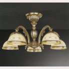 Потолочная люстра Reccagni Angelo PL 7124/5 Rosa 7104