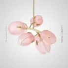 Люстра LELLE Цвет: Розовая пудра Lampatron lelle-pink-5 8168-22360