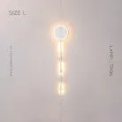 Бра MARA Размер L. Цвет Белый. Трехцветный свет Lampatron 6511-17647