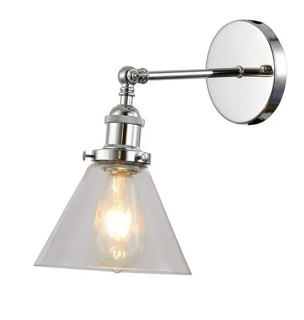 Бра LUMINA DECO LDW 6801-1 CHR+PR Nubi Бра LUMINA DECO LDW 6801-1 CHR+PR Nubi
