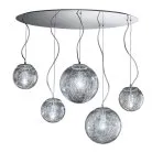 Подвесная люстра Ideal Lux 091112 MAPA MAX SP5