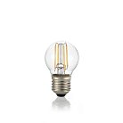 Лампа Ideal Lux 271637 E27 04W SFERA TRASP 2700K