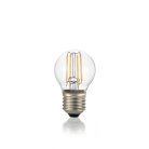 Лампа Ideal Lux 271637 E27 04W SFERA TRASP 2700K