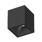 Накладной светодиодный светильник Ledron KUBING Black 4000K