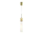 Подвесной светильник с травертином Ambrella light LH75365 GD/WH Ceramo Modern