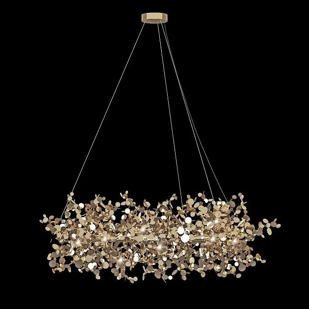 Подвесная люстра Loft IT 10101/600 Gold Spark