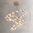 Кольцевые люстры и светильники ALEKSANDRIN Три кольца. 60 + 80 + 100 см Lampatron 6146-16520