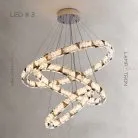 Кольцевые люстры и светильники ALEKSANDRIN Три кольца. 60 + 80 + 100 см Lampatron 6146-16520