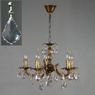 Подвесная люстра Ambiente 2226/5 PB New Leaf