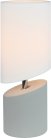 Интерьерная настольная лампа Escada 10158/T White/Grey Waimea