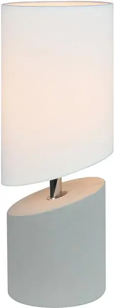 Интерьерная настольная лампа Escada 10158/T White/Grey Waimea Интерьерная настольная лампа Escada 10158/T White/Grey Waimea