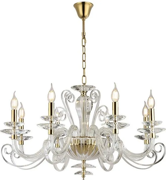 Подвесная люстра Newport 8578/C gold polished 8570 Подвесная люстра Newport 8578/C gold polished 8570